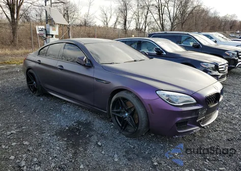 2016 BMW 650 Xi Gran Coupe from USA, damaged, VIN WBA6D6C59GG387896